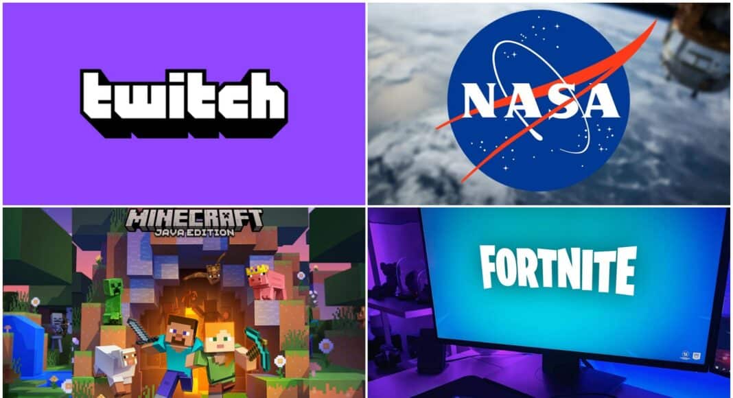 Twitch y la NASA se unen para transmitir el eclipse solar en Minecraft y Fortnite