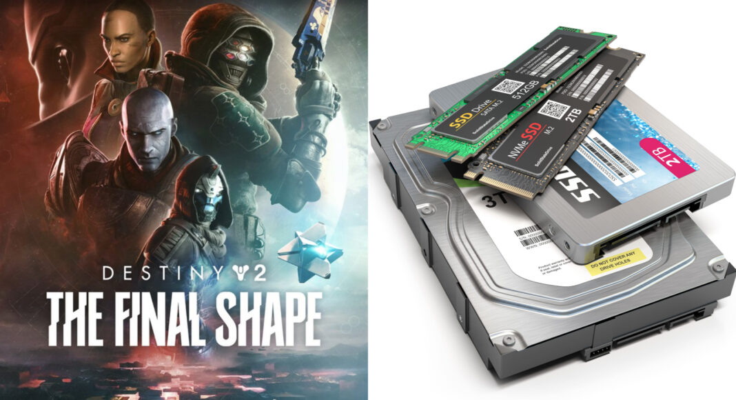 Destiny 2 The Final Shape pide 300 GB de espacio para instalarse