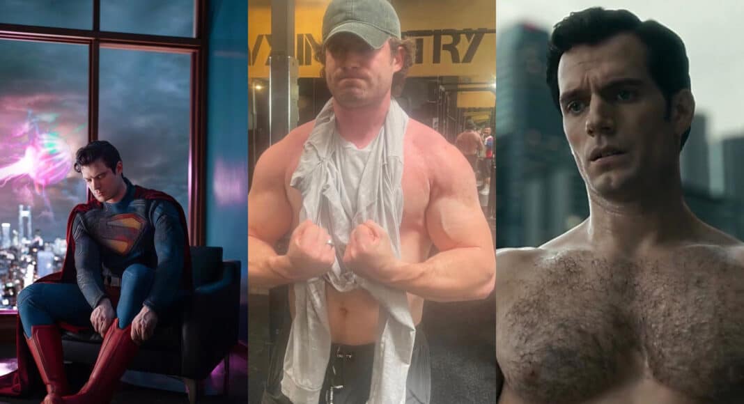 El nuevo Superman David Corenswet está más musculoso que Henry Cavill