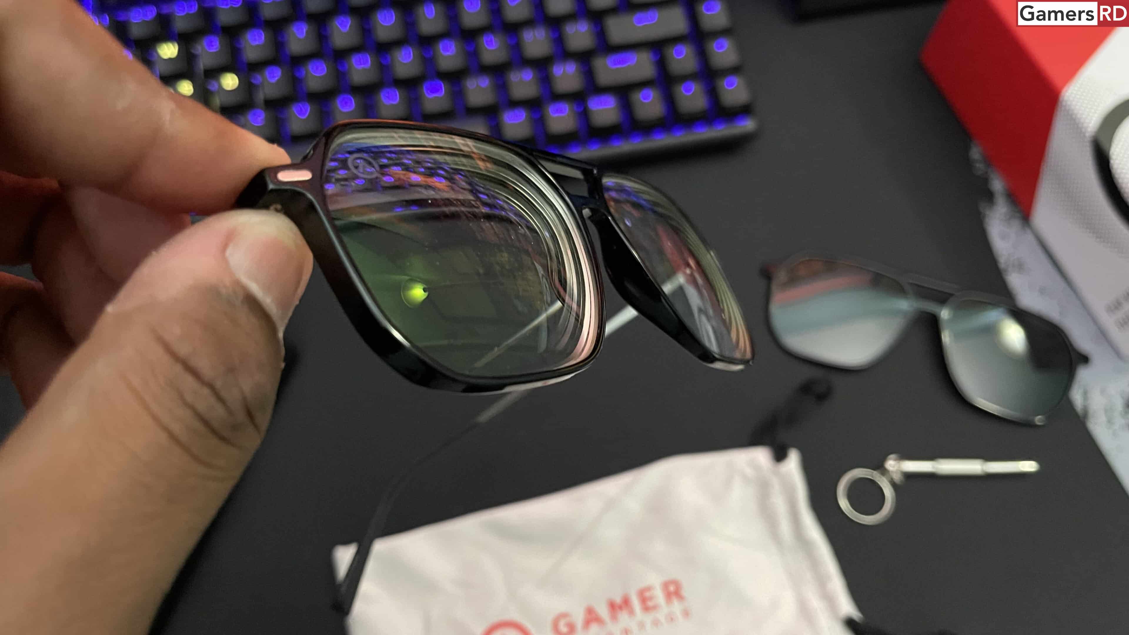 Gamer Advantage Specter Gaming Glasses - REZME Sleep Review GamersRD5