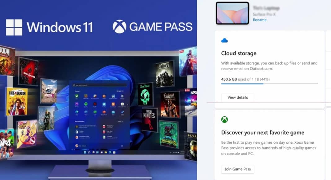 Microsoft intensifica la publicidad en Windows 11 con Game Pass