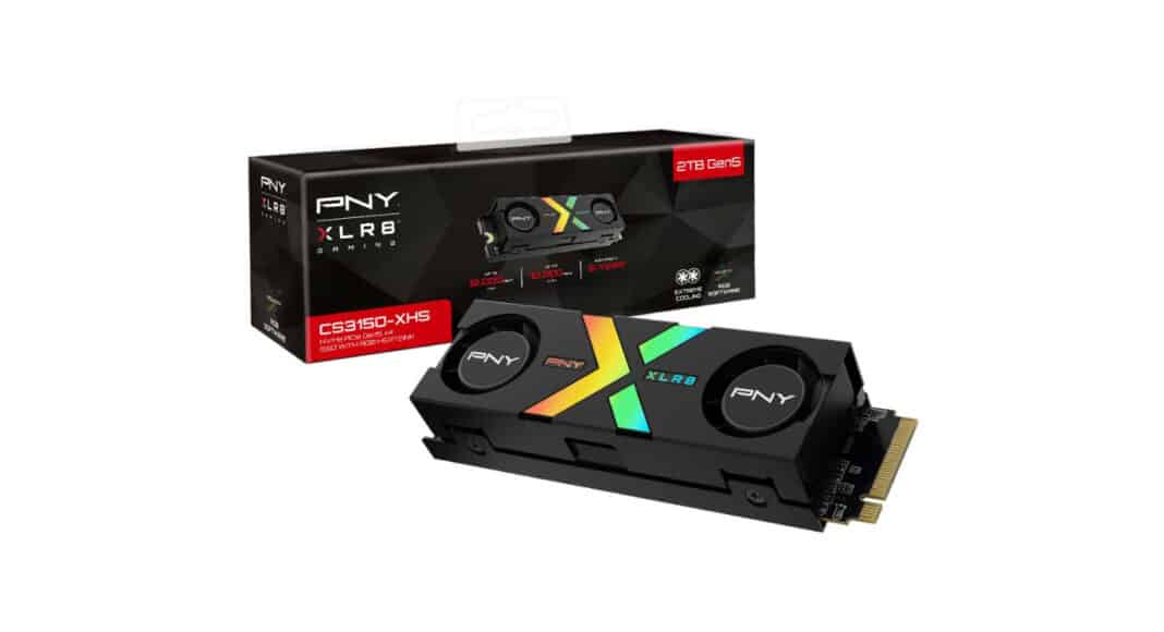PNY CS3150 XLR8 RGB PCIe Gen5 NVMe M.2 SSD Review GamersRD9OG