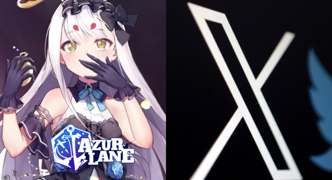 X manda a censurar cuenta de Azur Lane sin razón aparente
