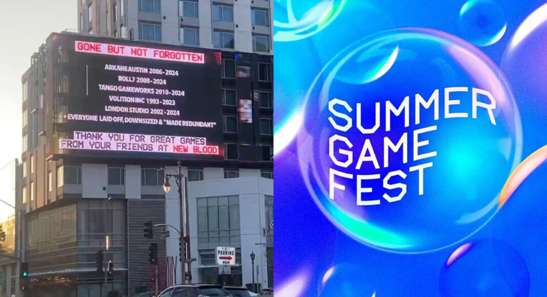 Cartel en el Summer Game Fest se hace viral por recordar el cierre de estudios