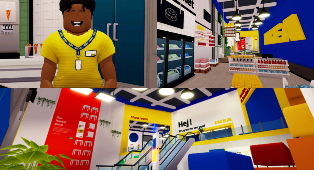 IKEA abre una tienda virtual en Roblox y esta pagando dinero real para que trabajen en ahí