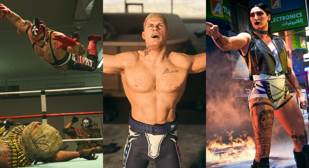 Codey Rhodes, Rhea Ripley y Rey Misterio son los nuevos operadores de Call of Duty