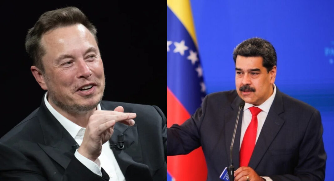 Elon Musk protesta quitándole la verificación de X a Nicolás Maduro