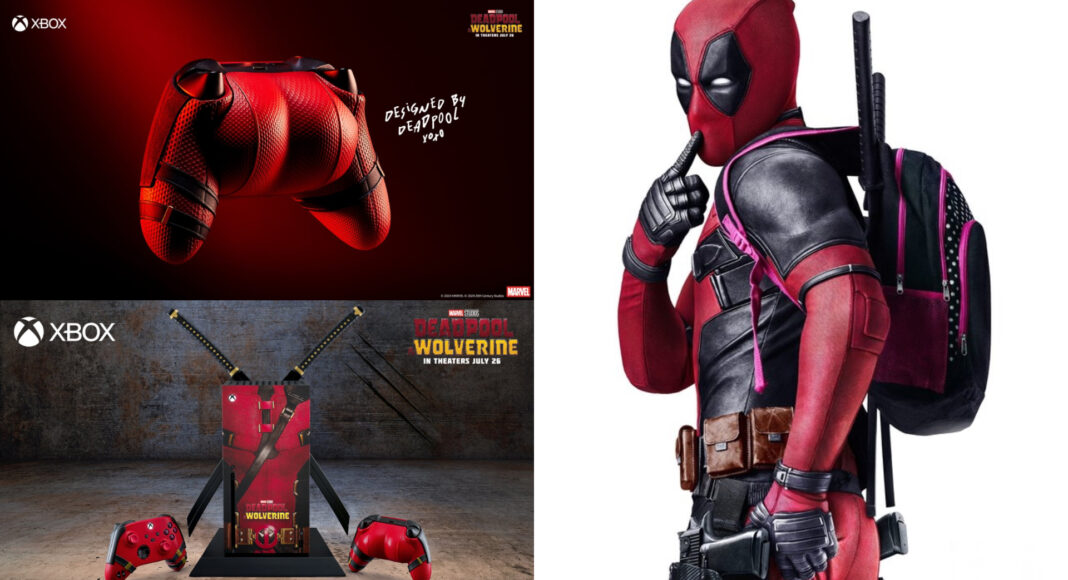 Microsoft lanza control de Xbox con forma del trasero de Deadpool