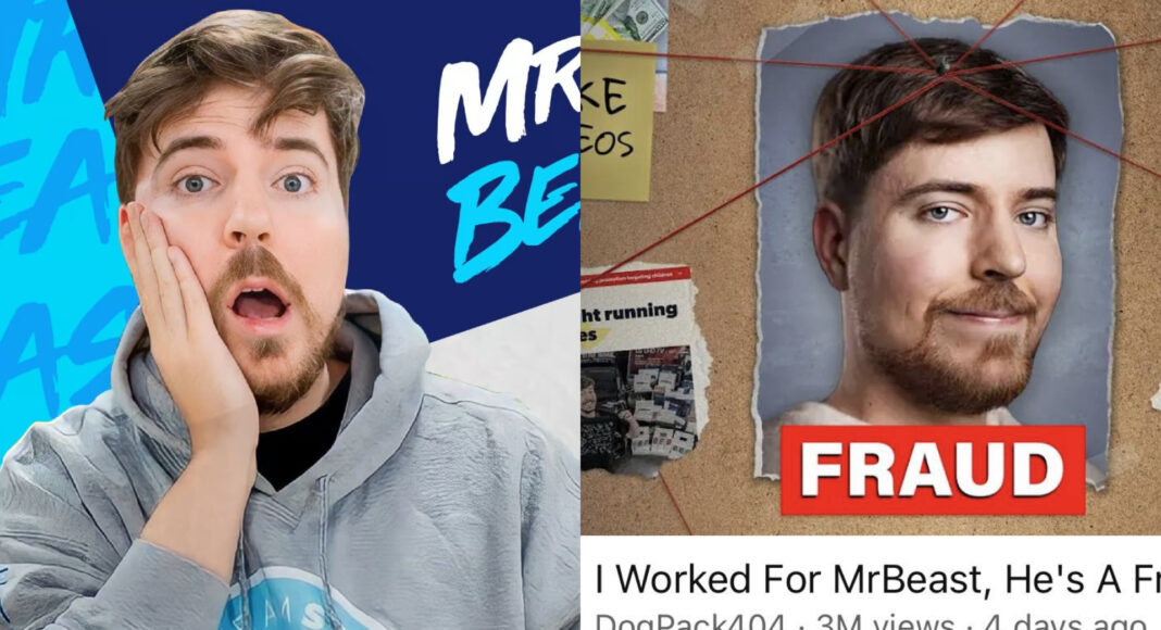 MrBeast es un fraude afirma ex empleado del Youtuber