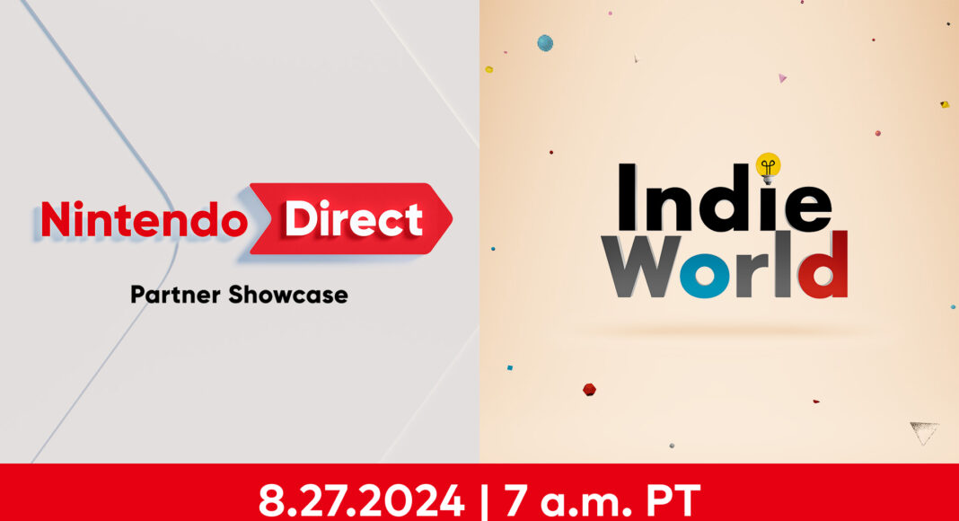 Confirmado el Nintendo Direct Partner Showcase e Indie World para el 27 de agosto