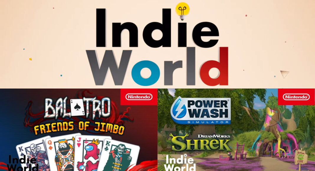 Los mejores anuncios del Nintendo Indie World Showcase 2024