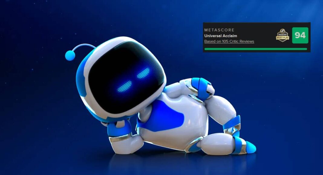 Astro Bot se convierte en el juego mejor valorado en Metacritic del 2024