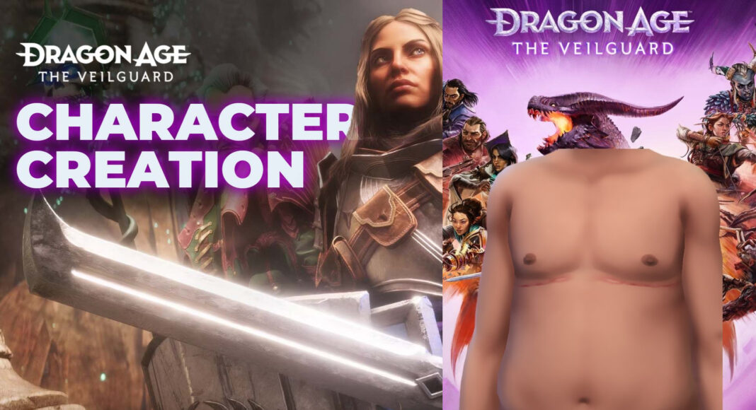 Dragon Age: The Veilguard permite crear individuos trans en el creador de personajes