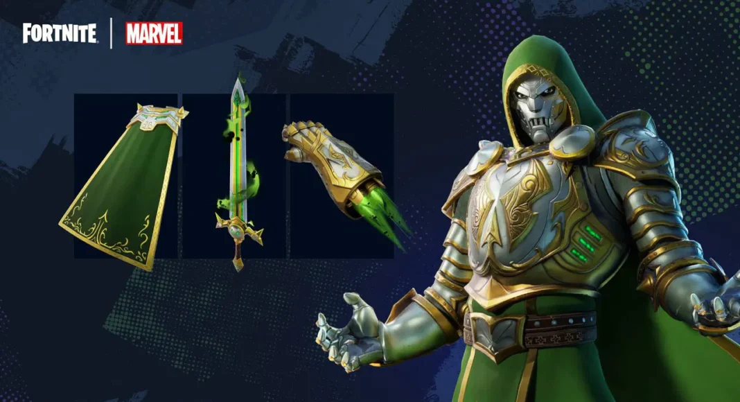 Jugadores de Fortnite se quejan que Dr. Doom está muy roto