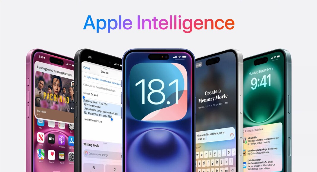 Apple Intelligence ya está disponible con el nuevo iOS 18.1