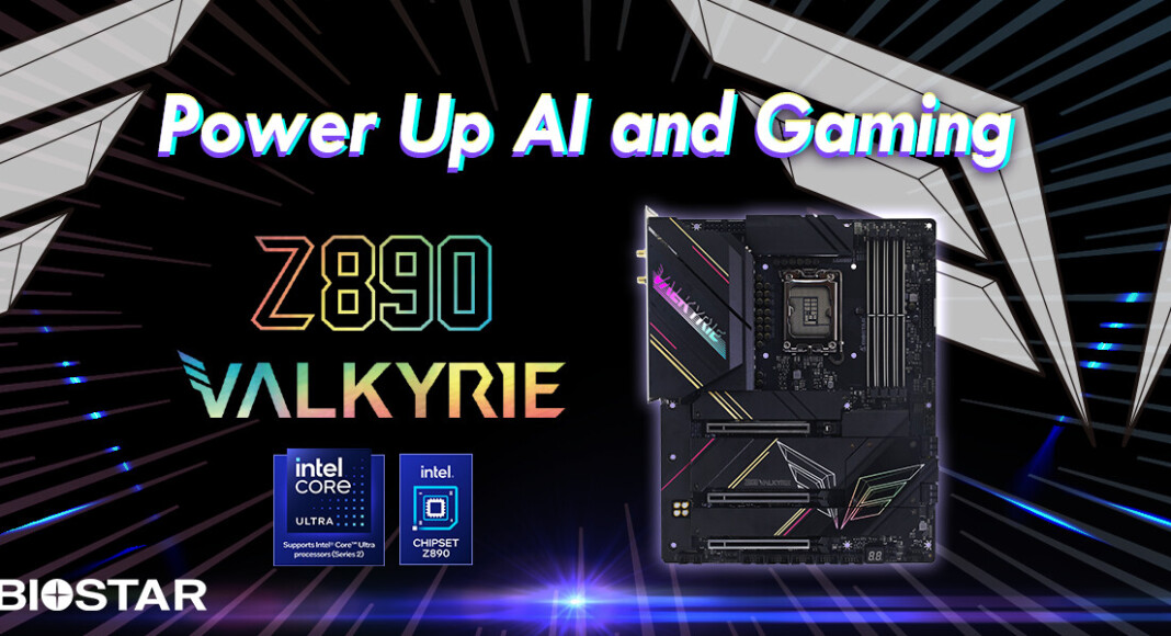 BIOSTAR introduce el nuevo motherboard Z890 Valkyrie