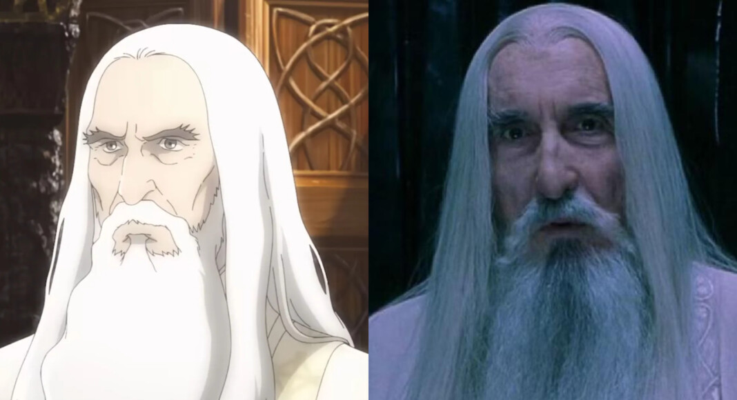 Christopher Lee será la voz de Saruman en The War of Rohirrim sin uso de la IA