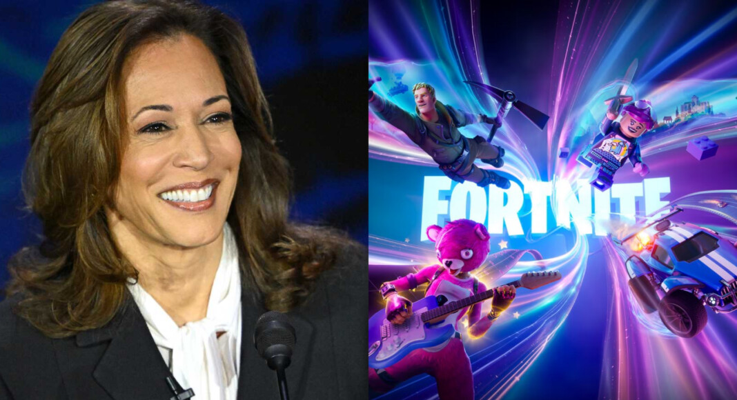 Kamala Harris está usando Fortnite para promover su campaña