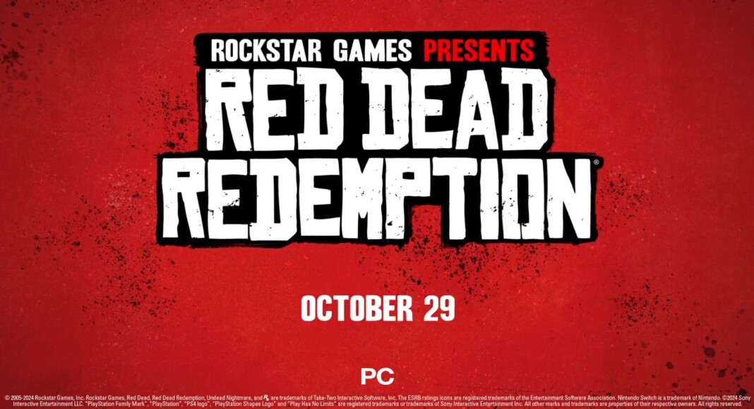 Red Dead Redemption finalmente llegará a PC confirma Rockstar