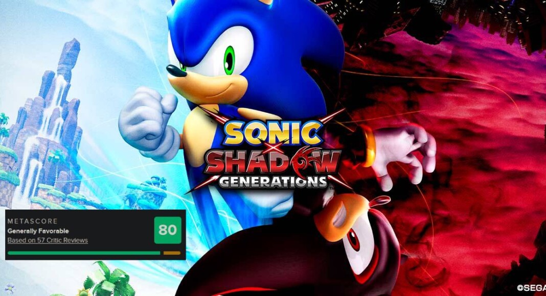 Sonic X Shadow Generations es el mejor juego 3D de la franquicia según Metacritic