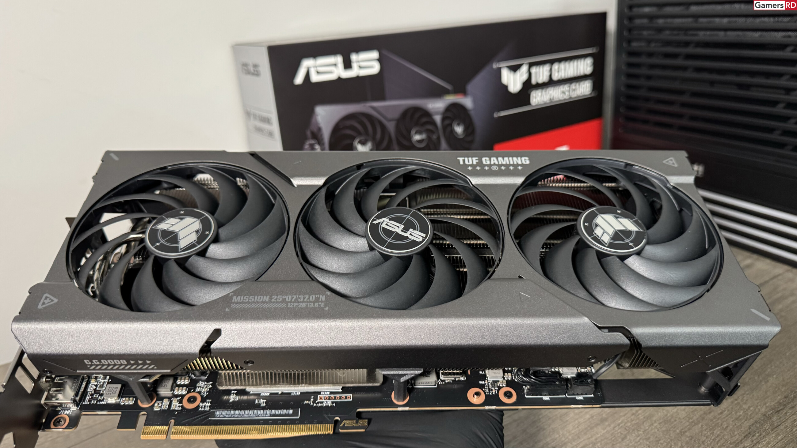 AMD Radeon RX 7700 XT ASUS TUF OC Review GaMERSrd13