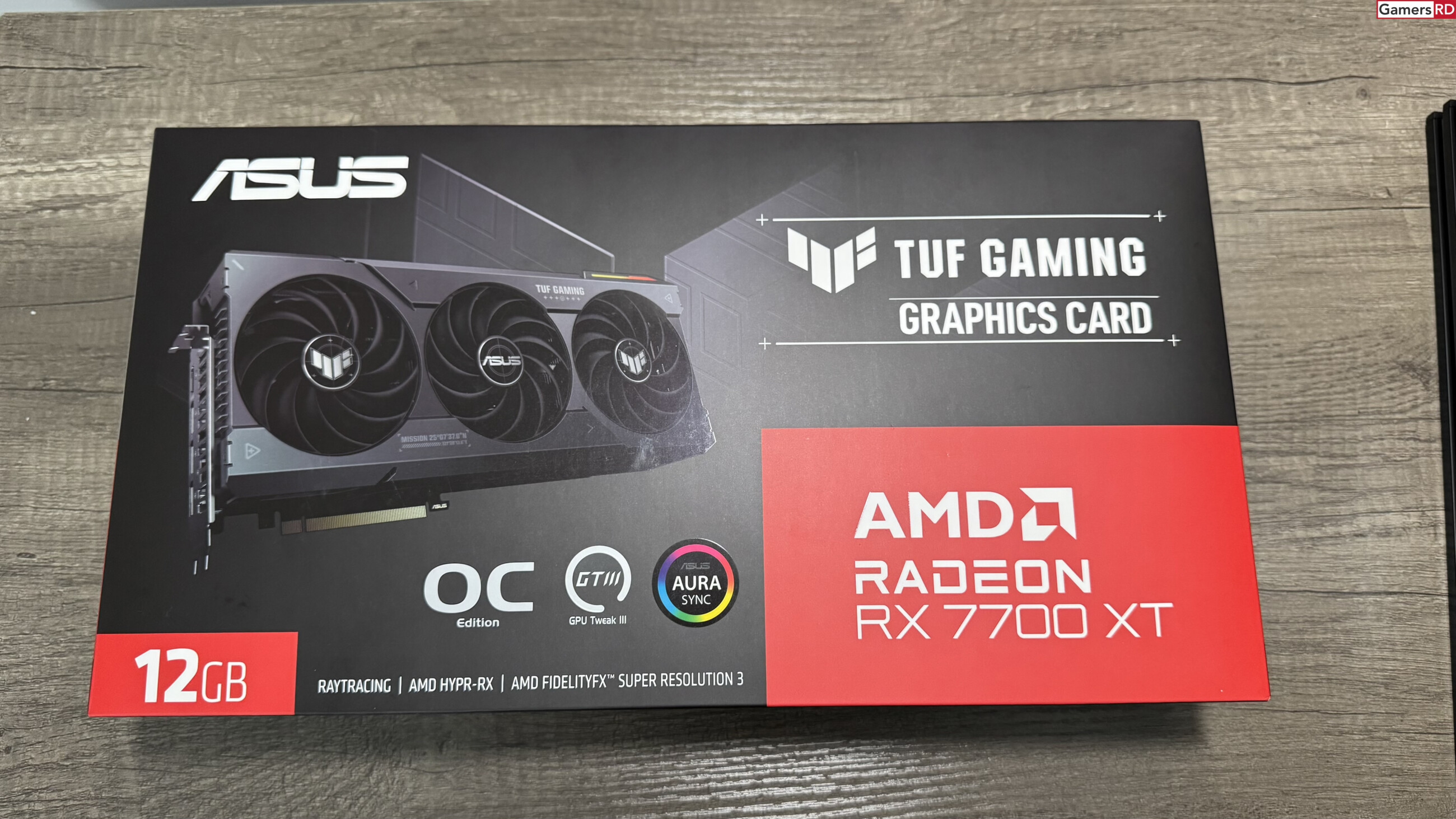 AMD Radeon RX 7700 XT ASUS TUF OC Review GaMERSrd6