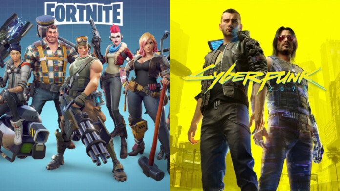 Fortnite tendrá una colaboración con Cyberpunk 2077 según filtración