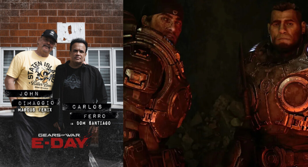 John DiMaggio y Carlos Ferro serán las voces de Marcus Fenix y Dominic Santiago en Gears of War: E-Day