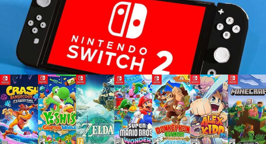 Nintendo Switch 2 será retrocompatible con todo el catalogo de la Switch original