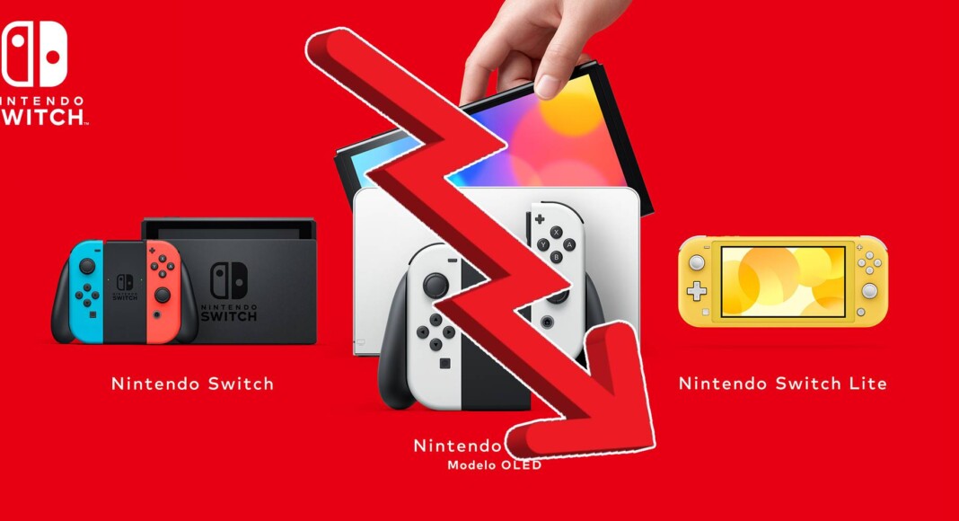 Nintendo Switch comienza a tener bajas ventas después de 8 años