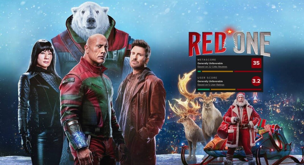 Red One es la peor película de navidad según críticos y audiencia