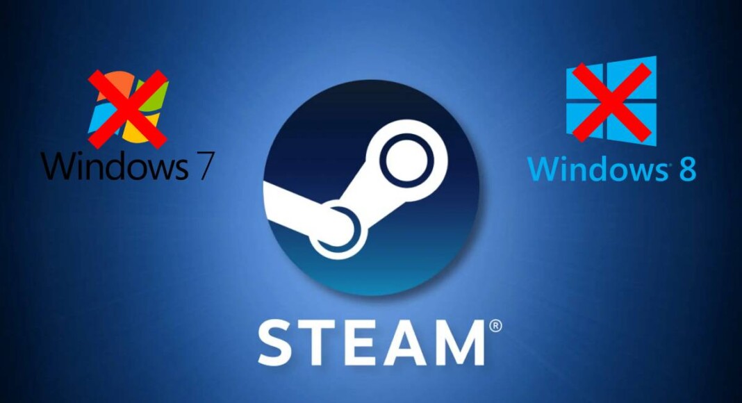 Steam ya no es compatible con Windows 7 y 8