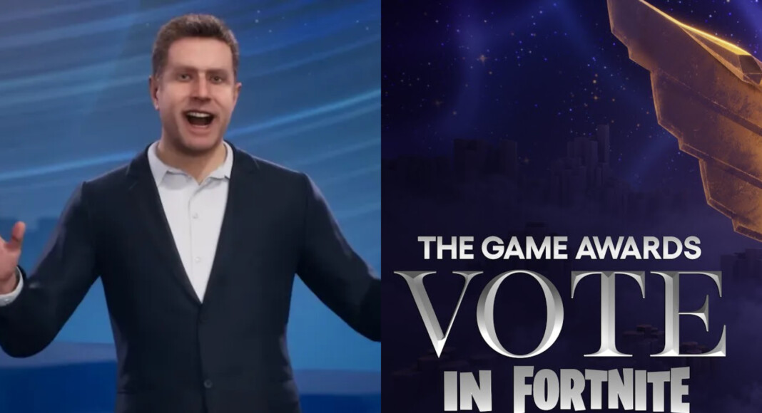 The Game Awards 2024 permitirá votar a través de Fortnite con un Geoff Keighley virtual