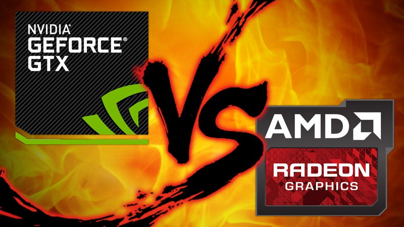 Resultado de imagen para nvidia vs amd