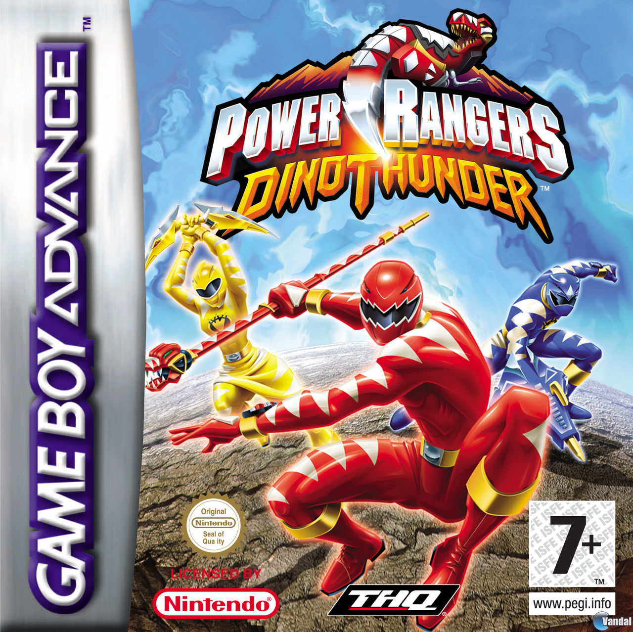 Resultado de imagen para Power Ranger Dino Thunder gba