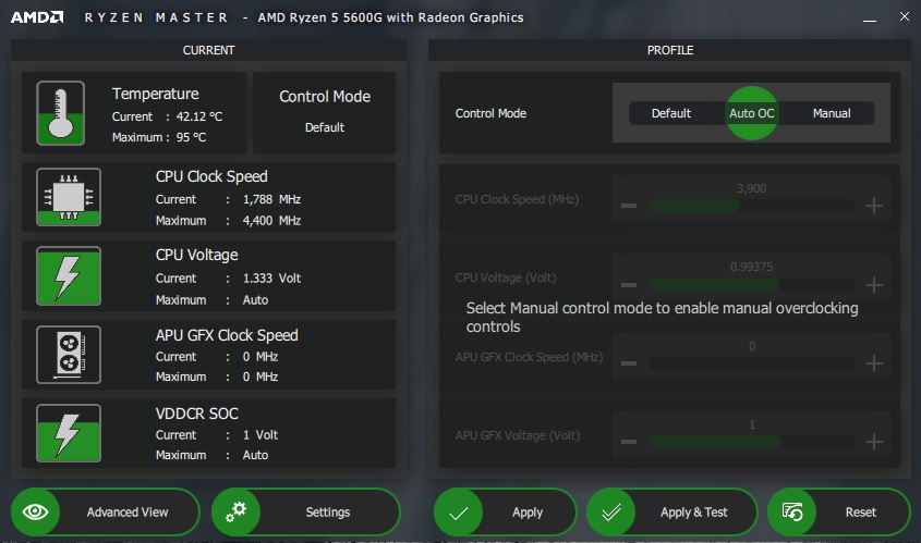 AMD Ryzen 5 5600G Review, Temperatura 1 GamersRD