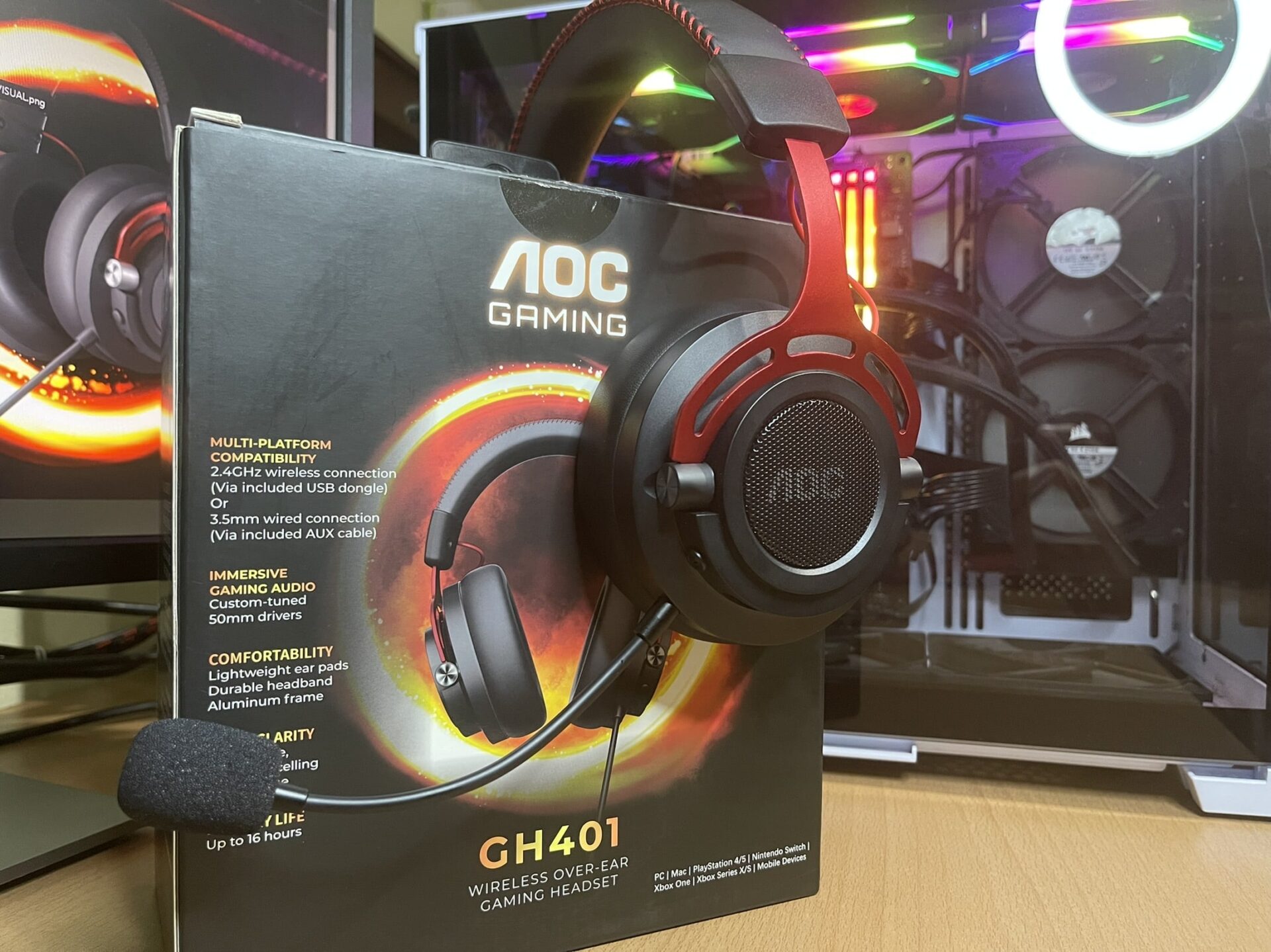 AOC GH401 Wireless 2, GamersRD