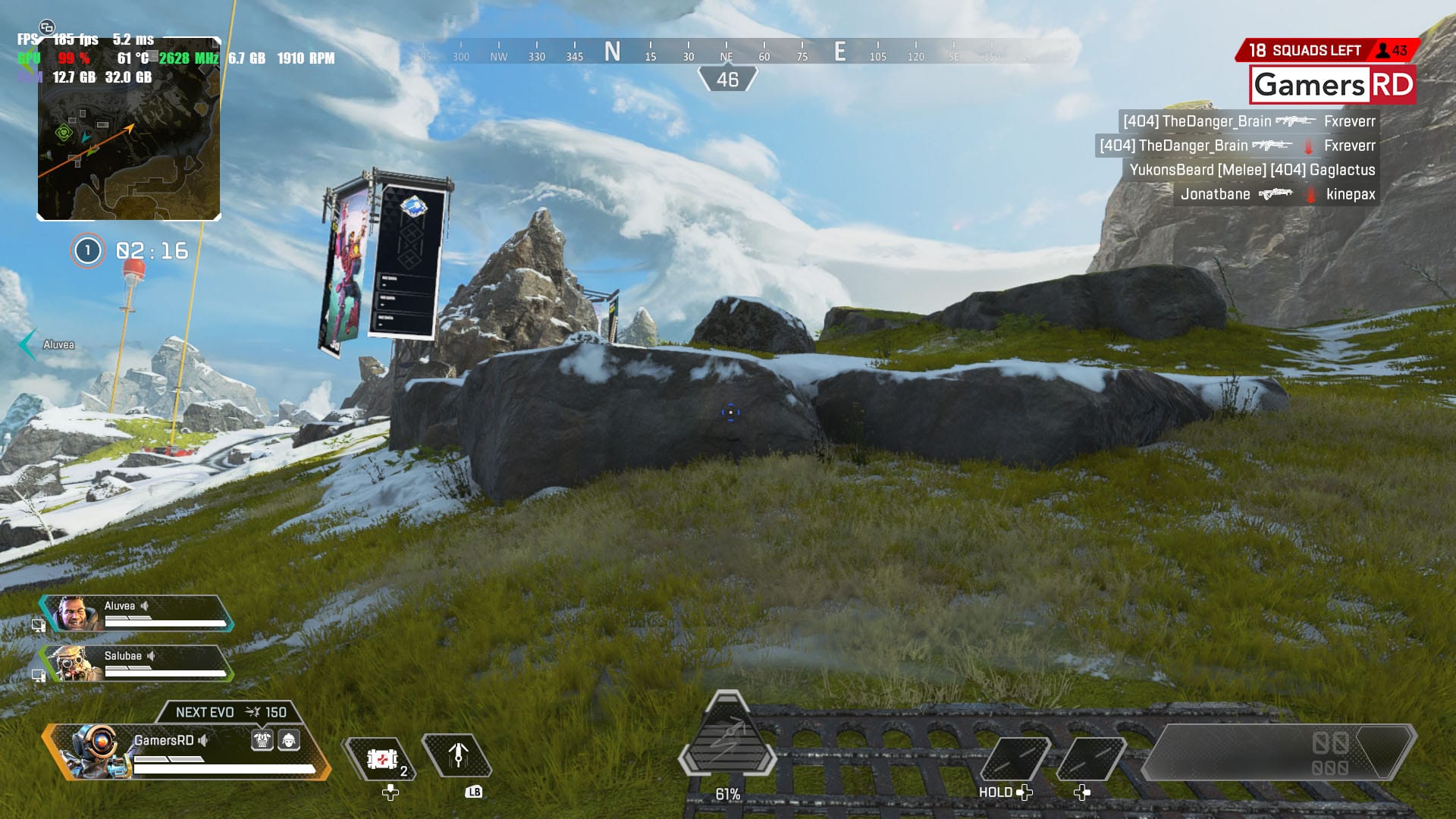 Apex legends AMD Radeon RX 6600 XT Review GamersRD