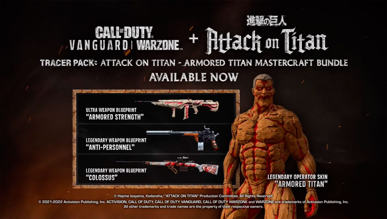 Armored Titan Mastercraft Bundle para Call of Duty: Vanguard & Warzone ya está disponible