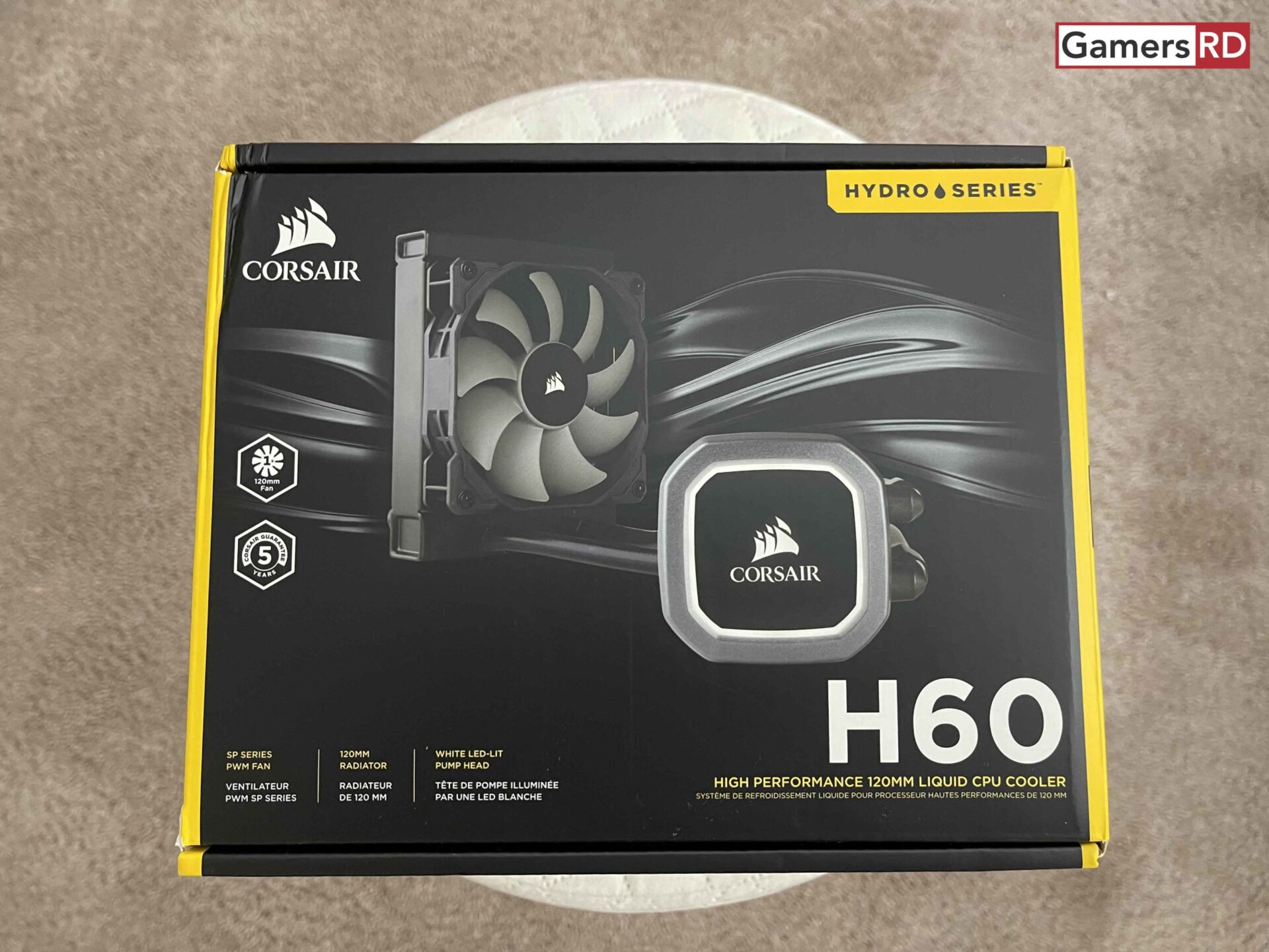 CORSAIR Hydro H60 Review, 1 GamersRD