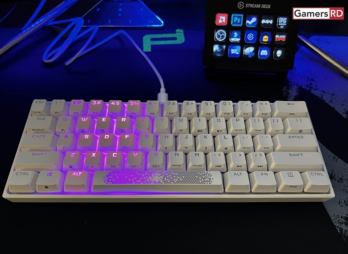 CORSAIR K65 RGB MINI 60% REVIEW, 1 GamersRD