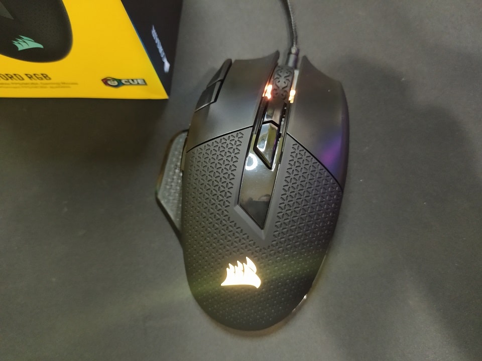 CORSAIR Nightsword RGB Tunable FPS MOBA Gaming Mouse, Review, 4GamersRD