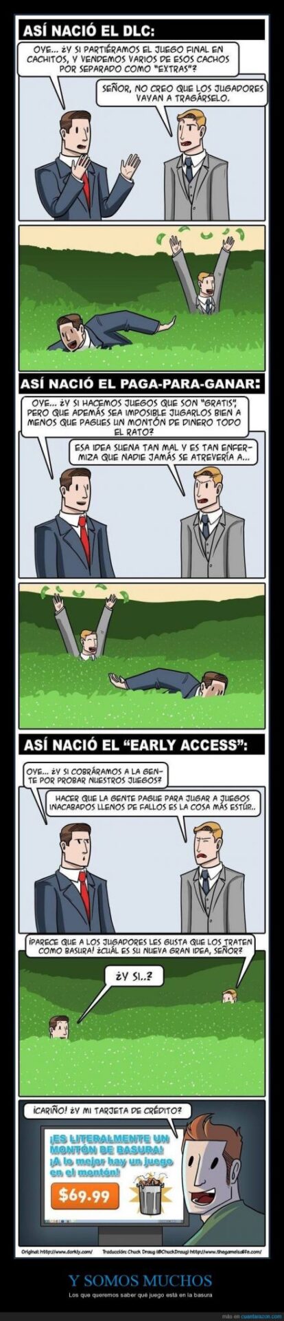 Los Gamers tenemos la culpa