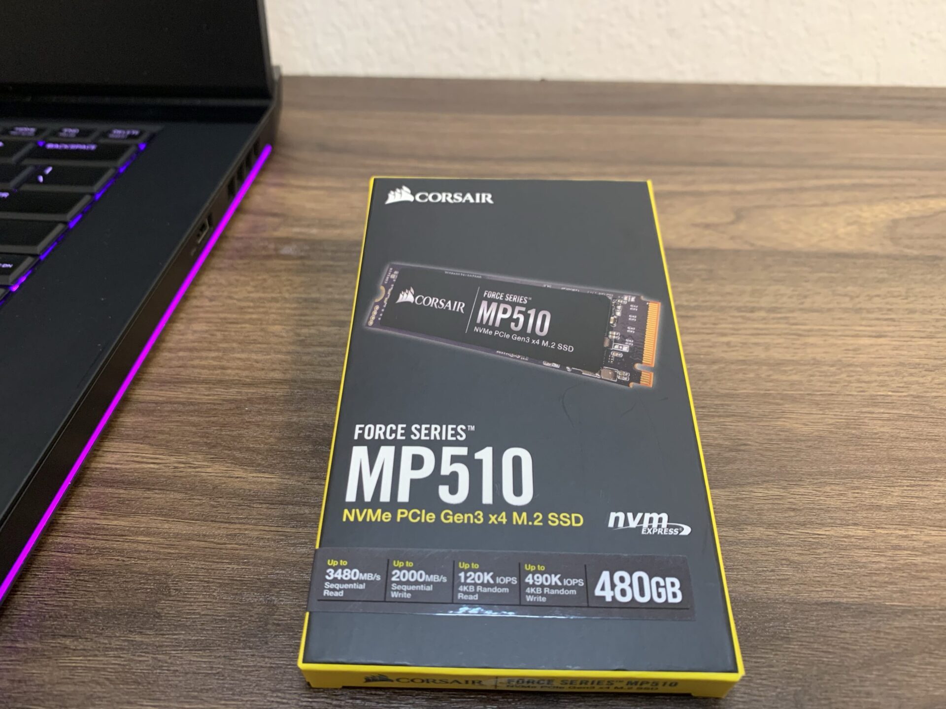 Corsair Force Series MP510 M.2 NVMe SSD Review 3