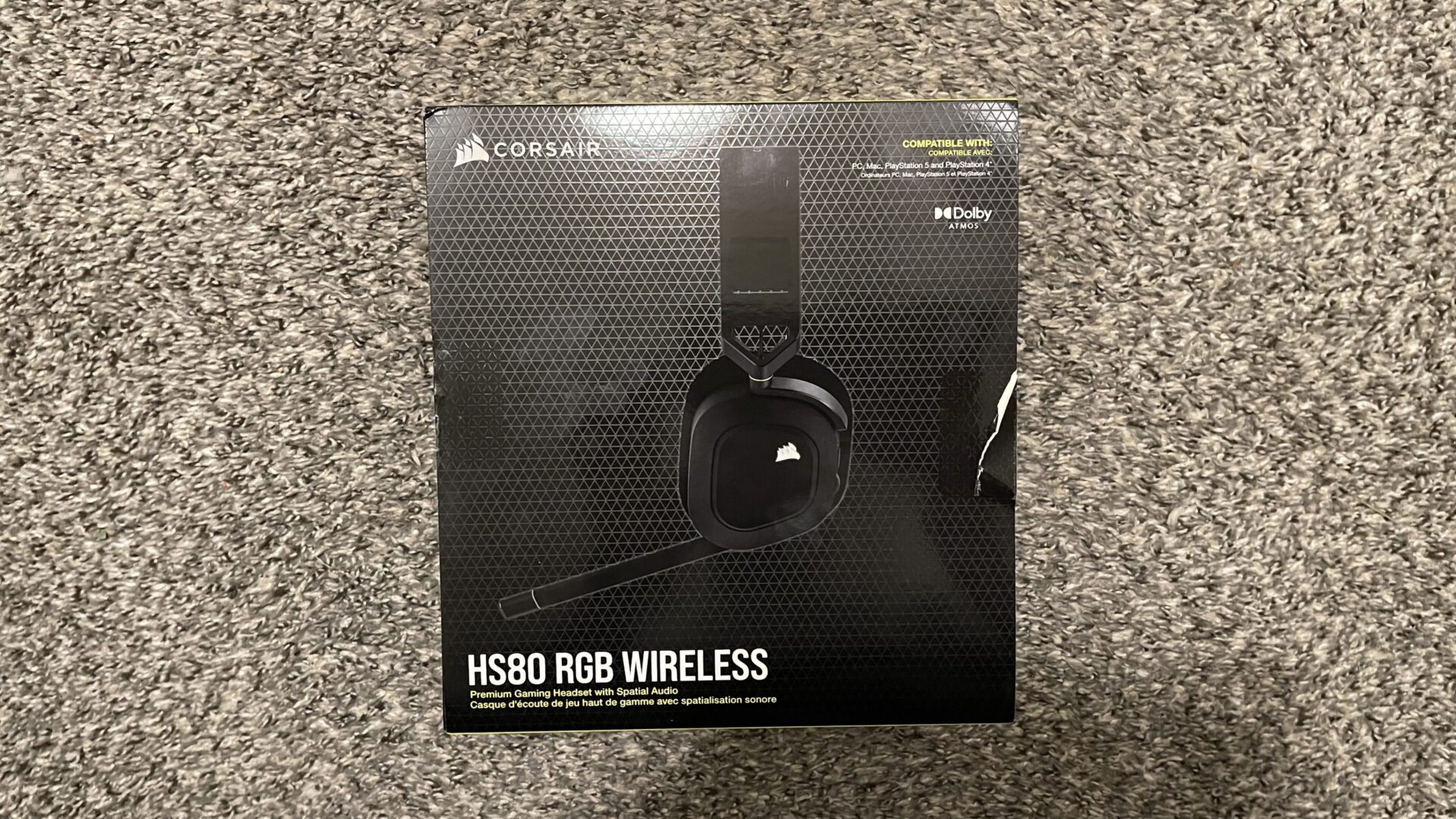 Corsair HS80 RGB Wireless Review GamersRD623