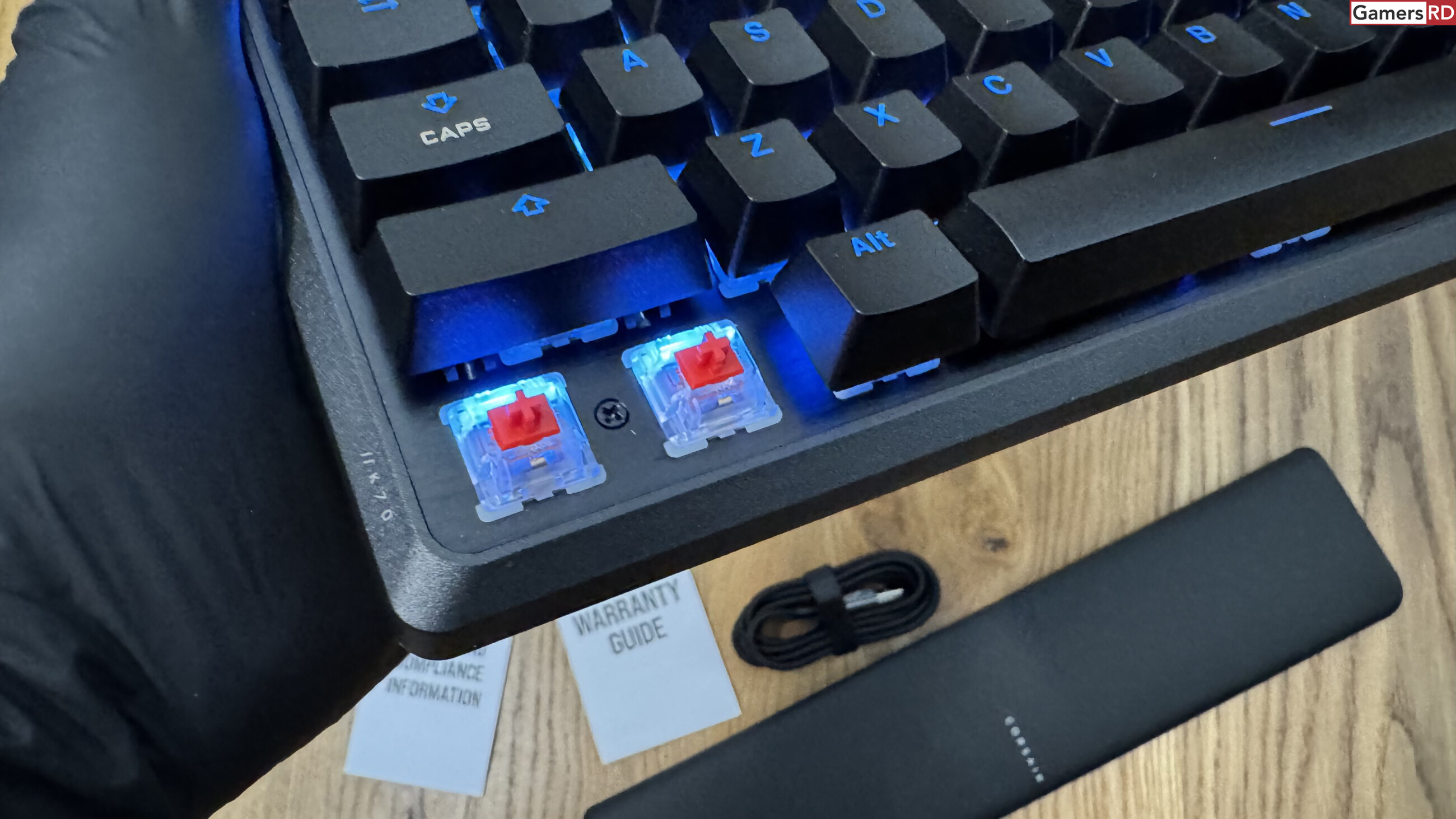 Corsair K70 Core TKL Wireless Review GamersRD3