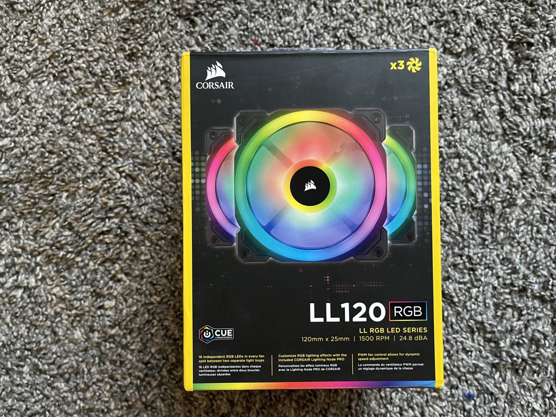 Corsair LL120 RGB 120mm Dual RGB LED Fan Review GamersRD112