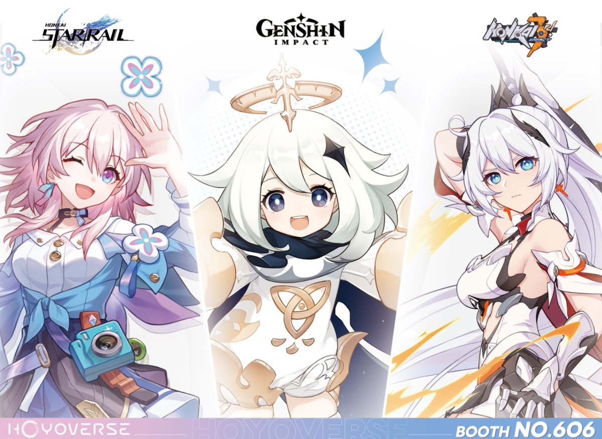 Final Weapon on Twitter: "HoYoverse reveals lineup for Anime Expo 2022  featuring Genshin Impact, Honkai: Star Rail, and Honkai Impact 3rd  https://t.co/ivVHEcLVZH https://t.co/Oy0hhV7m2L" / Twitter