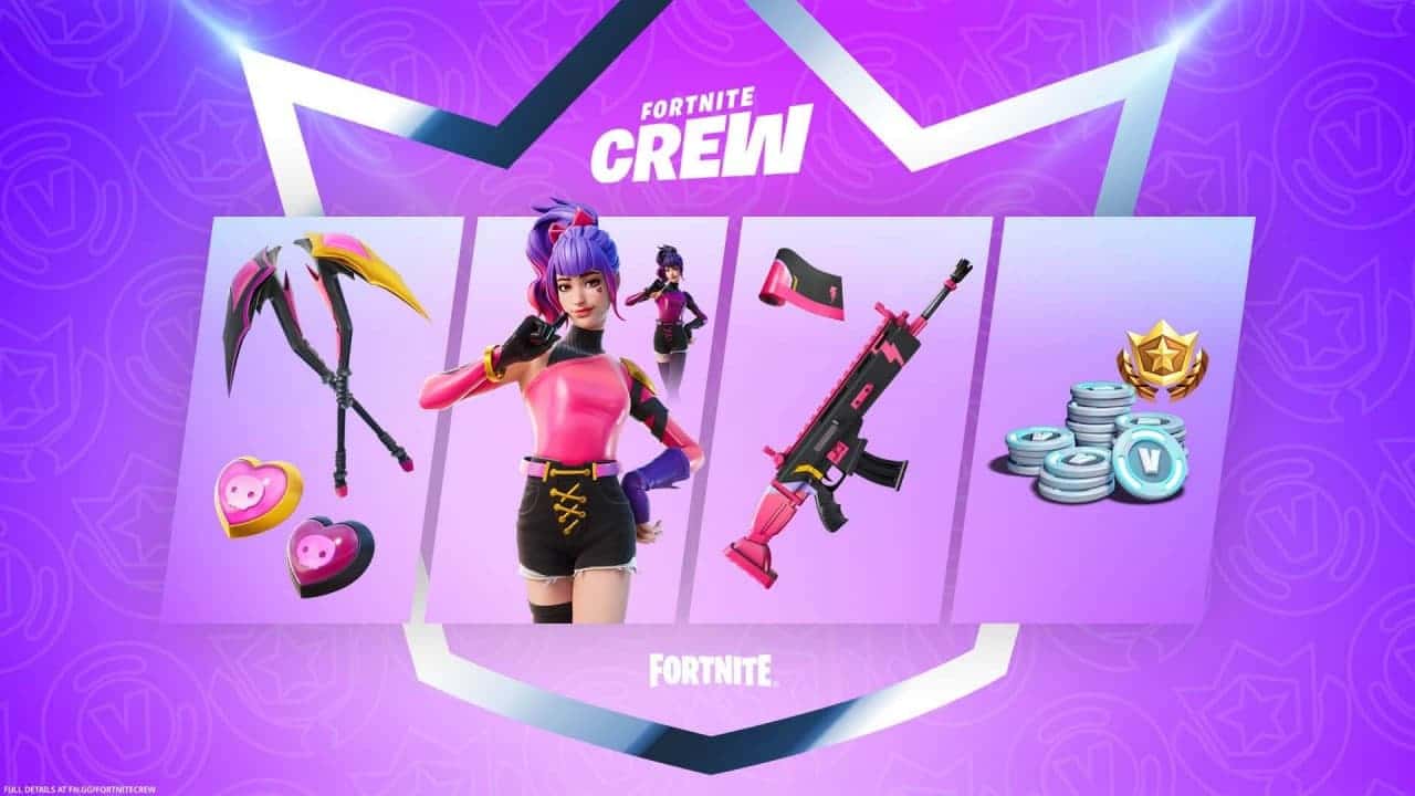 Fortnite Crew Pack para marzo de 2022 revelado, GamersRD