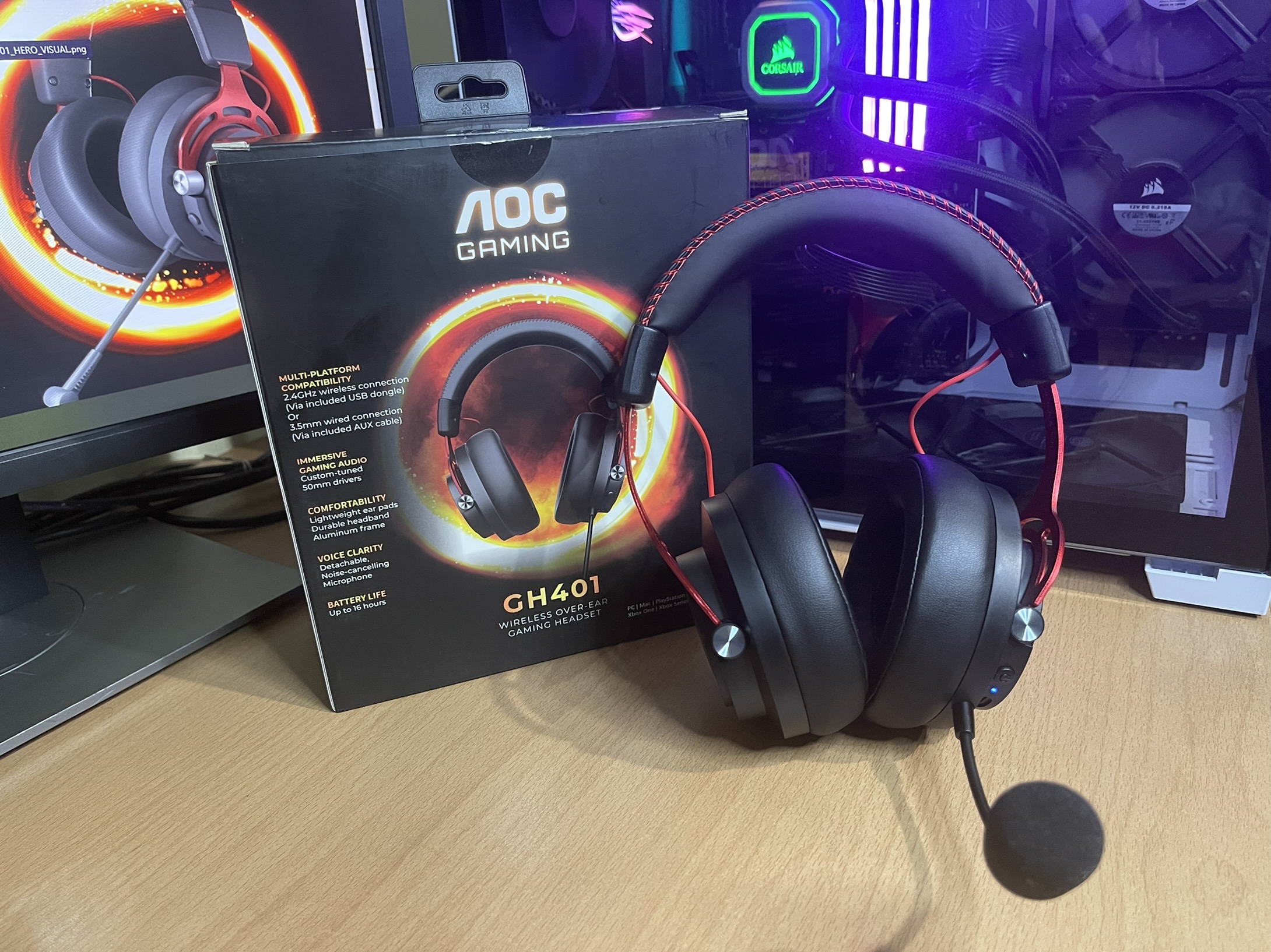 AOC GH401 Wireless, GamersRD